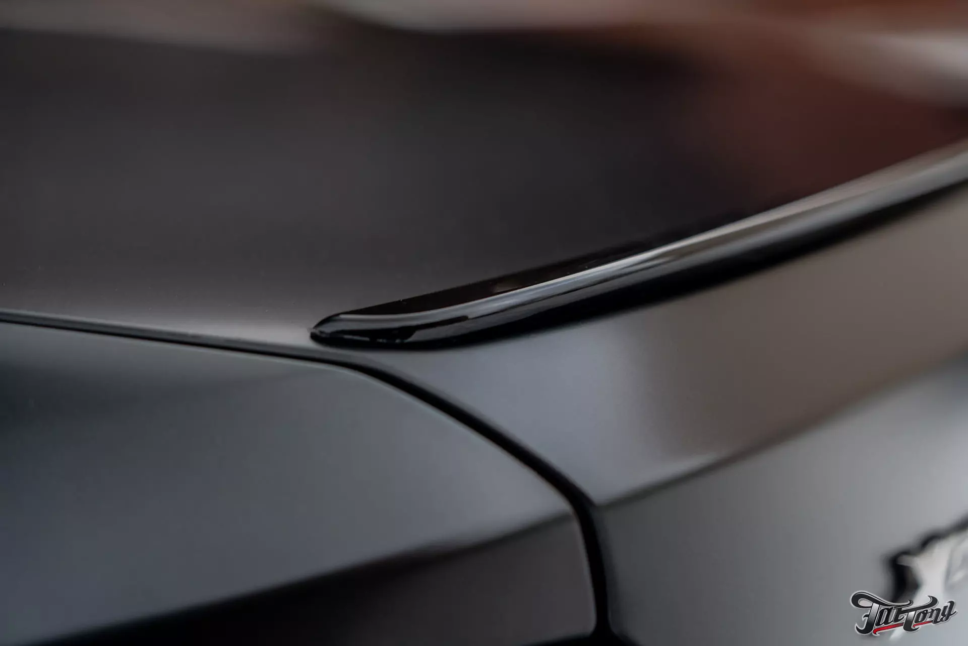 BMW 5. Оклейка в матовый полиуретан